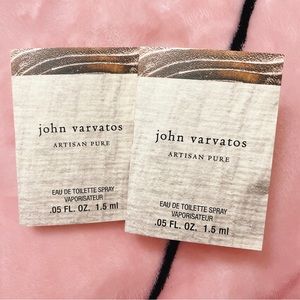 john varvatos ARTISAN PURE 2 vials